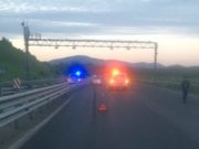 Ночью на Чуйском тракте возле аэропорта сбили пешехода