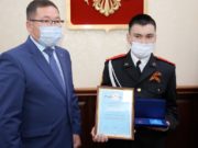 Студент, спасший от гибели двух человек, получил еще одну награду Студент, спасший от гибели двух человек, получил еще одну награду