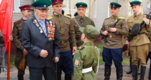 Персональный парад для ветерана прошел в Горно-Алтайске