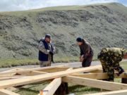 Участники эковолонтерской смены приступили к обустройству территории в Сайлюгемском нацпарке Участники эковолонтерской смены приступили к обустройству территории в Сайлюгемском нацпарке