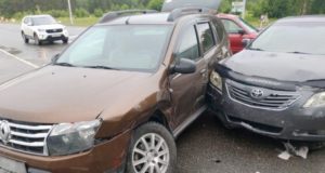 Новорожденный ребенок госпитализирован после ДТП на Чуйском тракте