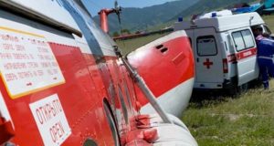 В Усть-Коксинском районе санавиация эвакуировала туриста из Узбекистана с диабетом