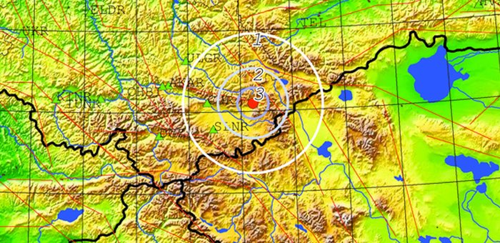 В Кош-Агачском районе произошло землетрясение