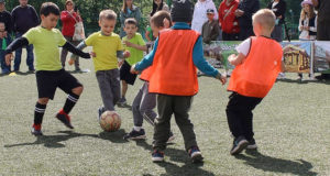 В Горно-Алтайске прошли соревнования по футболу среди воспитанников детских садов