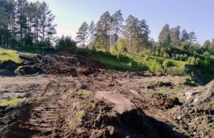 Завершена очистка и рекультивация карьера на месте строительства парка-музея «Верхний Барангол»