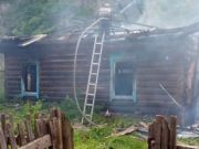 На пожаре в Аносе погибли трое детей Пожар в Аносе