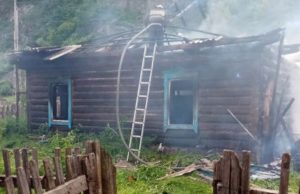 Пожар в Аносе
