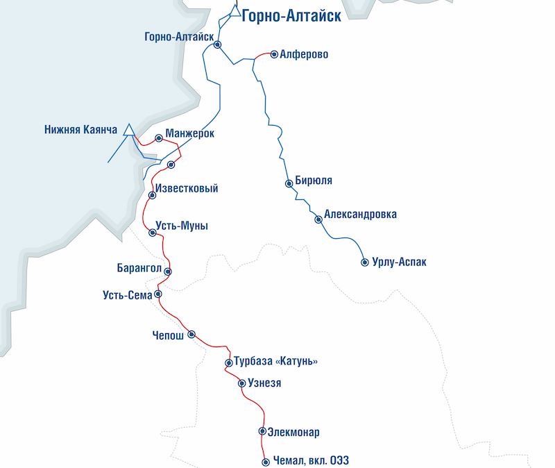 Началось проектирование газопроводов к 14 селам Майминского и Чемальского районов