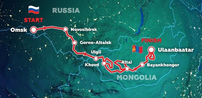 3 июля Горно-Алтайск посетят участники международного ралли «Шелковый путь»