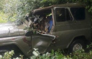 В Верх-Карагуже нетрезвый сельчанин без прав перевернулся на УАЗе В Верх-Карагуже нетрезвый сельчанин без прав перевернулся на УАЗе