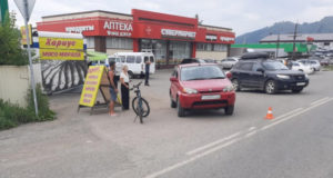 Велосипедистка из Томска попала под колеса автомобиля в Соузге