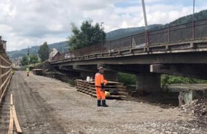 В Горно-Алтайске продолжается ремонт двух мостов
