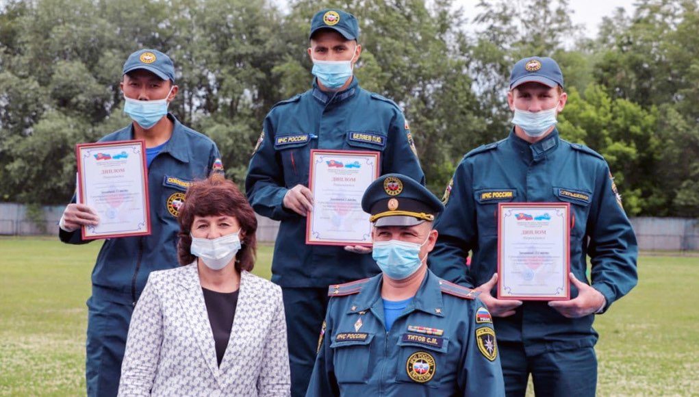 В Республике Алтай выбрали лучшего пожарного