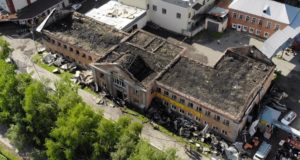 Пожар в центре Горно-Алтайска: подробности от МЧС