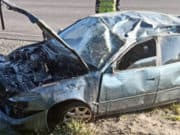 Автомобиль с туристами перевернулся на Чемальском тракте Автомобиль с туристами перевернулся на Чемальском тракте