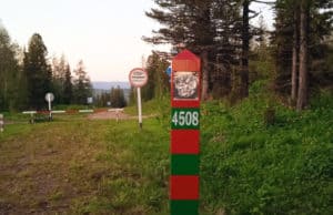 На российско-казахстанской границе установлены пограничные знаки На российско-казахстанской границе установлены пограничные знаки