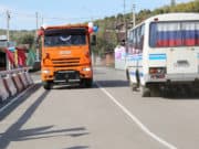 Мост через Улалушку после реконструкции открыли в Горно-Алтайске Мост через Улалушку после реконструкции открыли в Горно-Алтайске