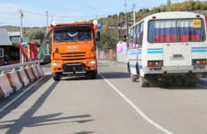 Мост через Улалушку после реконструкции открыли в Горно-Алтайске