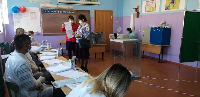 За пять часов до окончания голосования явка составила почти 39%