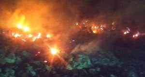 200 рулонов сена сгорело в Усть-Канском районе