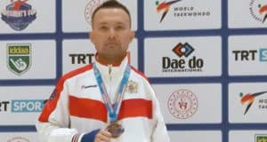 Аржан Арбаков в третий раз стал бронзовым призером чемпионата Европы по паратхэквондо