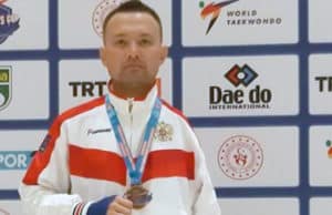 Аржан Арбаков в третий раз стал бронзовым призером чемпионата Европы по паратхэквондо Аржан Арбаков в третий раз стал бронзовым призером чемпионата Европы по паратхэквондо