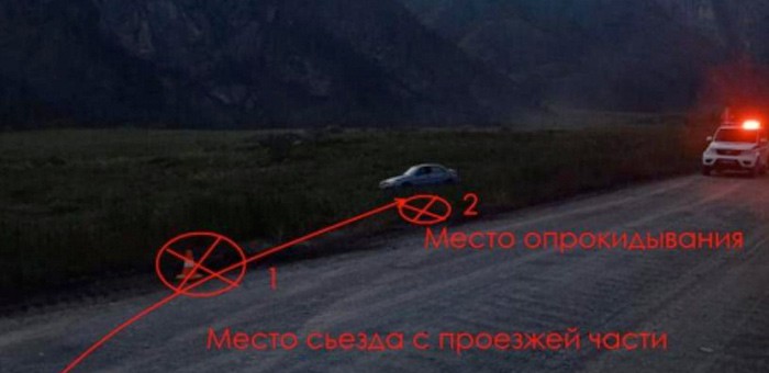 Нетрезвый турист из Новосибирска устроил ДТП в Чемальском районе