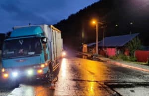 Пьяный велосипедист рано утром попал под колеса автомобиля в Кызыл-Озеке Пьяный велосипедист рано утром попал под колеса автомобиля в Кызыл-Озеке