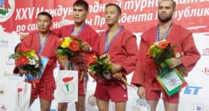Спортсмены с Алтая стали победителями турнира по самбо в Минске