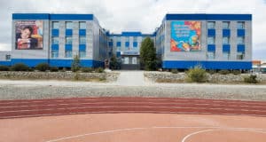 В Кош-Агаче после капитального ремонта открыли школу имени Чаптынова