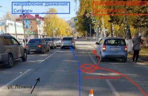 Неудачно перестроилась: годовалый ребенок госпитализирован после ДТП в Горно-Алтайске