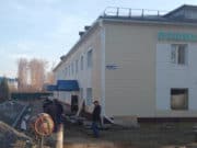 В Майме ведется капитальный ремонт поликлиники
