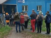 Специалисты Роспотребнадзора разогнали очередь за проездными