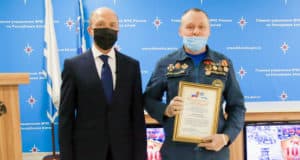В Республике Алтай отметили столетие пожарной охраны В Республике Алтай отметили столетие пожарной охраны