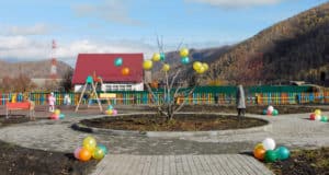 В Черге открыли детскую игровую площадку