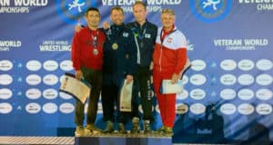 Василий Башпаков стал призером чемпионата мира по борьбе среди ветеранов