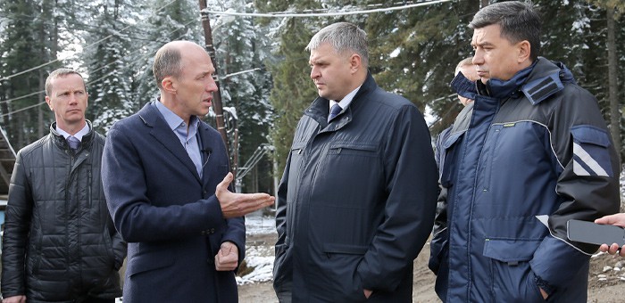 Глава республики посетил с инспекцией Турочакский район