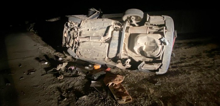 Два подростка в Кош-Агаче устроили гонки на автомобилях ночью и попали в больницу
