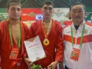 Семен Тайпинов завоевал золото ну турнире по самбо в Казани