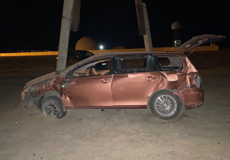 Два подростка в Кош-Агаче устроили гонки на автомобилях ночью и попали в больницу
