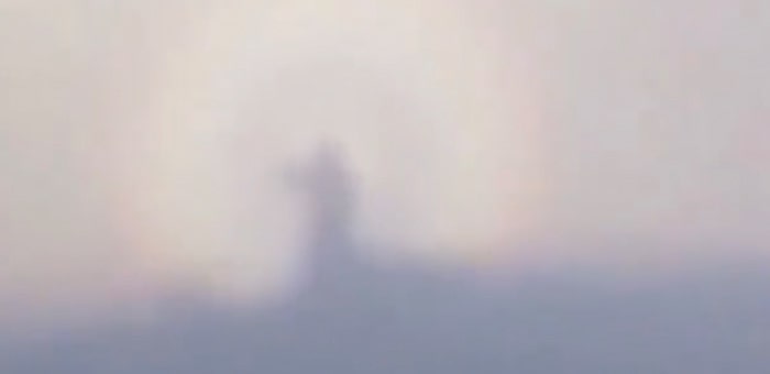 В горах Алтая сняли «броккенского призрака» (видео)