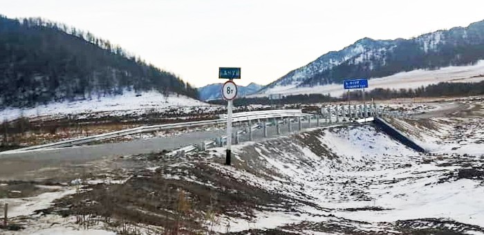 Мост через реку Ануй отремонтировали в Усть-Канском районе