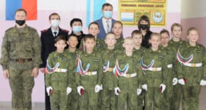 В Чепоше открыли кадетский класс