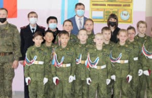 В Чепоше открыли кадетский класс
