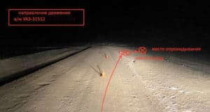 Ночная поездка 30-летнего водителя закончилась госпитализацией