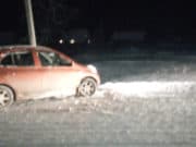 Автомобиль занесло на вечерней дороге, травмирован пассажир Автомобиль занесло на вечерней дороге, травмирован пассажир