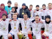 Горно-алтайский «Спартак» стал чемпионом Алтайского края по футболу Горно-алтайский «Спартак» стал чемпионом Алтайского края по футболу