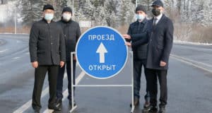 Завершен ремонт первых двух участков дороги на Телецкое озеро