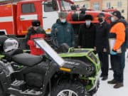 Пожарные получили новую спецтехнику