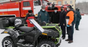 Пожарные получили новую спецтехнику Пожарные получили новую спецтехнику